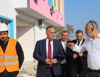 Avuttepe Mahallesi’nde yeni okul inşaatı hızla devam ediyor