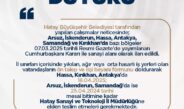 Hatay’da 6 bölge sanayi alanı ilan edildi