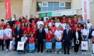 Hatay’da başarılı depremzede sporcular ödüllendirildi