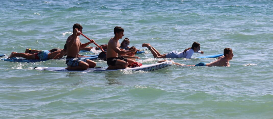 İnşası süren sörf merkezinde sporcu yetiştirilecek