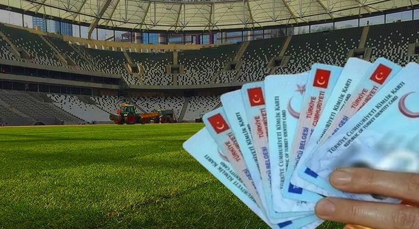 Trendyol Süper Lig ve 1. Lig maçlarına T.C. kimlik kartıyla da girilebilecek