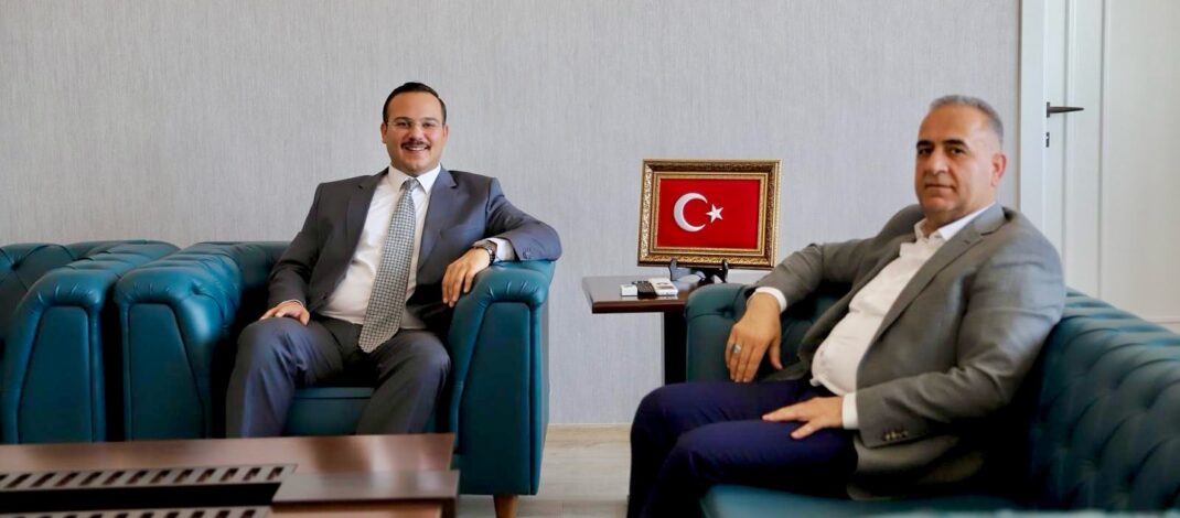 Başkan Sarı’dan Kaymakam Şahin’e hayırlı olsun ziyareti