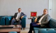 Başkan Sarı’dan Kaymakam Şahin’e hayırlı olsun ziyareti