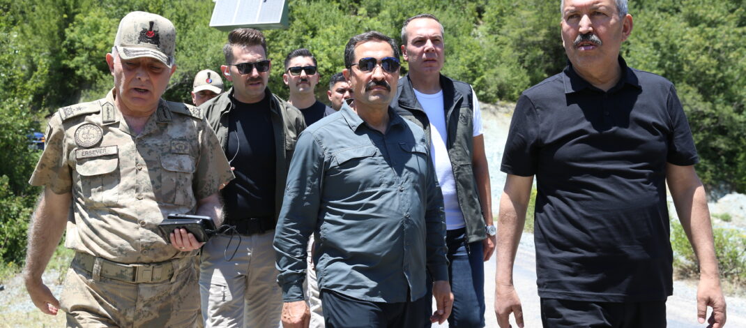 Hatay Dörtyol’daki orman yangını kısmen kontrol altına alındı