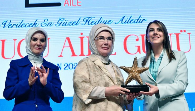 Emine Erdoğan’dan Hatay’ın annesine ödül