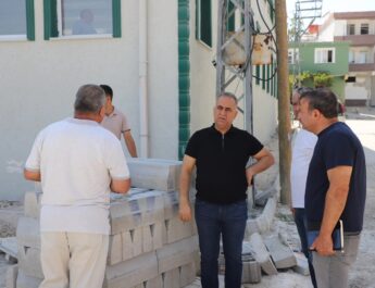 Çetenli’deki çok amaçlı salonda son rötuşlar