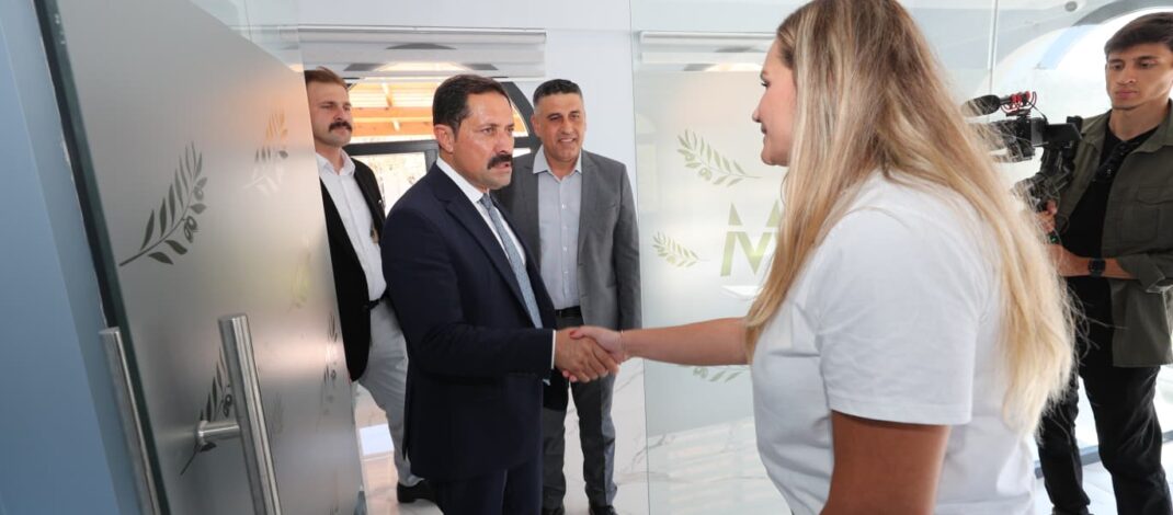 Vali Masatlı, Zeytincilik Araştırma Enstitüsünü inceledi