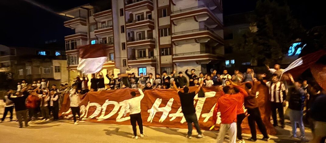 Hatayspor, Antakya’da taraftarıyla buluştu: Mersin’deki son maç Çorum FK’ya karşı