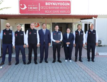 Göç İdaresi Başkanı Yazıcı’dan faaliyetleri sonlandırılan Boynuyoğun Geçici Barınma Merkezi’ne ziyaret