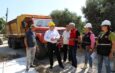 Altınözü’nde depremde hasar gören yapıların yıkım çalışmaları sürüyor