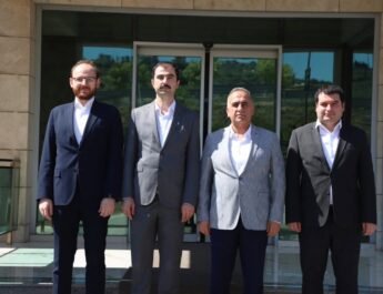 Başkan Sarı, tayini çıkan hakim ve savcıları ağırladı