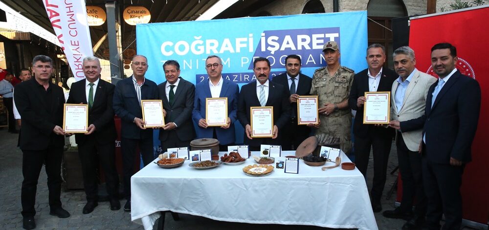 Hatay’da coğrafi işaret tescili alan 6 ürün tanıtıldı