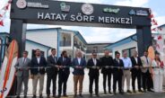 Hatay Sörf Merkezi’nin yeni yerleşkesinin açılışı yapıldı
