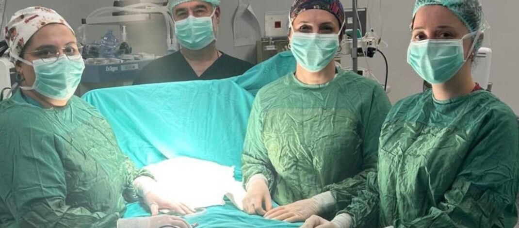 Hayata ilk adımında zorlu ameliyatı başarıyla atlattı