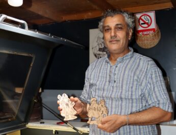 Ahşap sanatçısından okul öncesi eğitime kültürel dokunuŞ